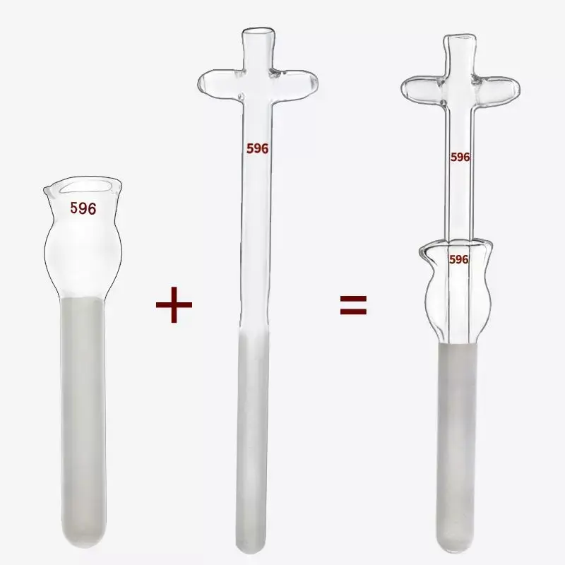 Glass Homogenizer 0.5/1/2/3/5/10/15/20/30/50ml Glass Instrument Experimental Equipment