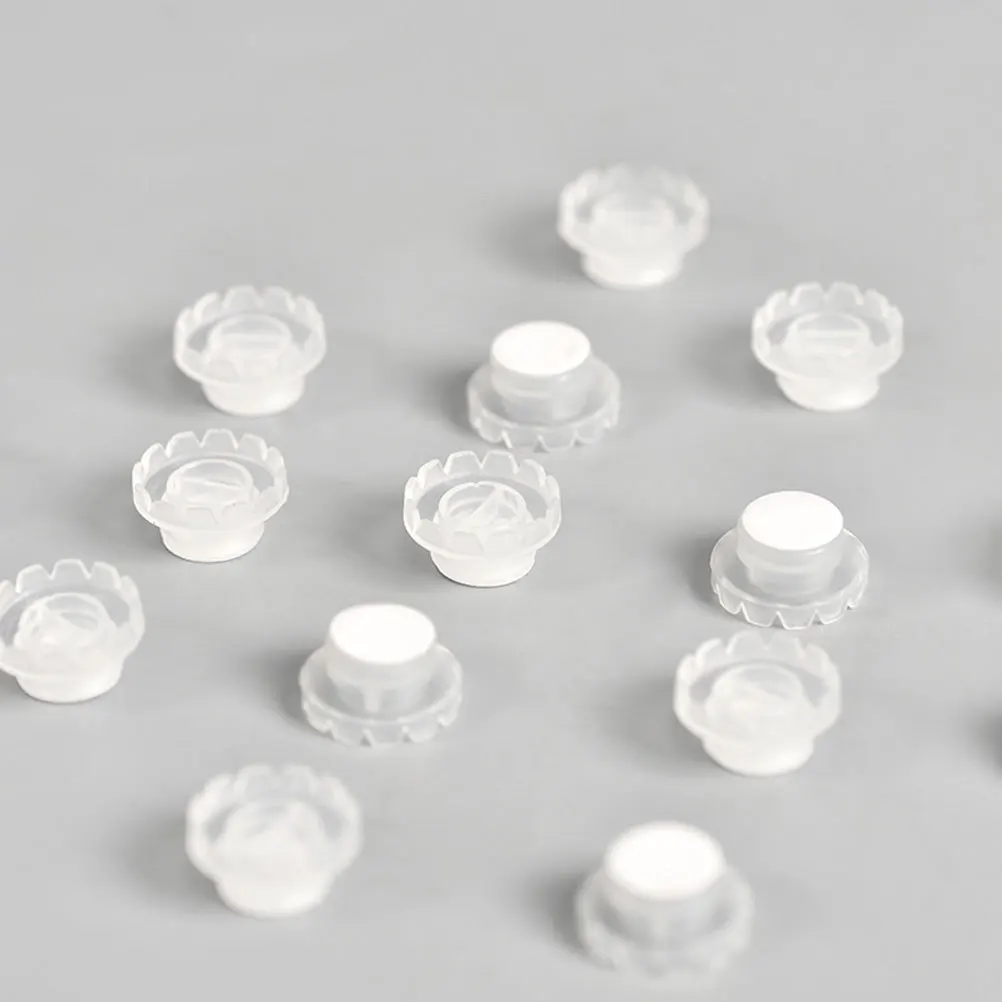 120Pcs Eyelash Grafting Glue Cups Self-Adhesive Base Lash Extension Holder Tools Eyelash Extension Supplies Lash Cups