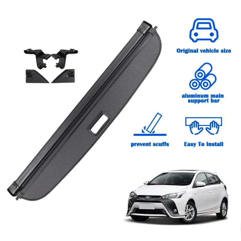 Toyota Yaris L Privacy Protection Parcel Shelf  Manufacturer Wholesale 2023 Waterproof New Retractable Rear Luggage Cargo Cover