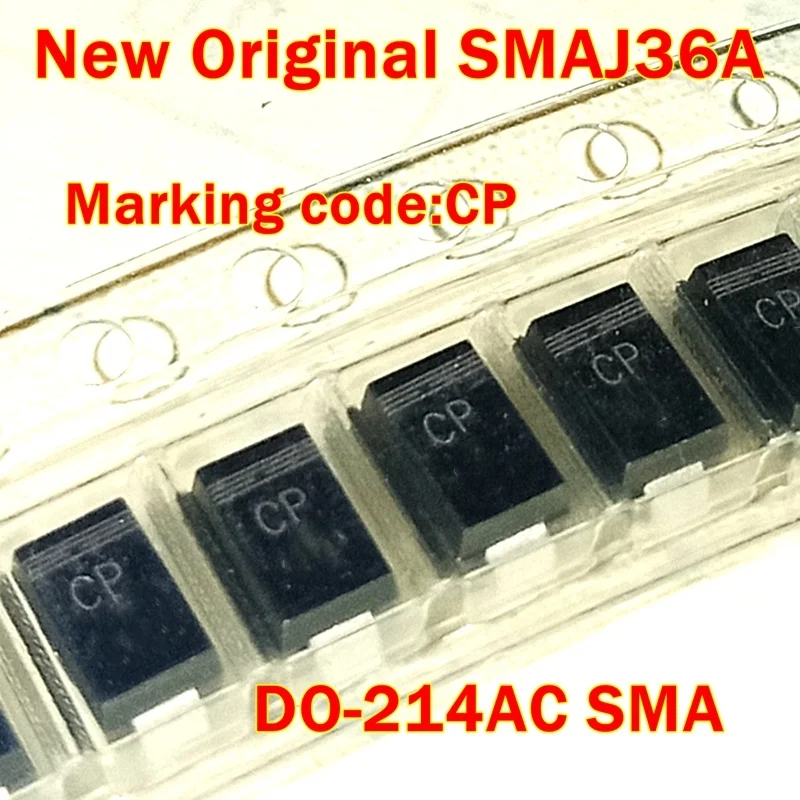 

10pcs to 1000pcs SMAJ36A DO-214AC SMA Marking code:CP New Original 400W Surface Mount Transient Voltage Suppressors