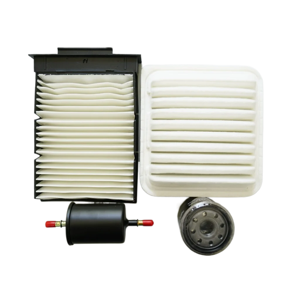 

for Geely LC air filter+ cabin air condition+ gasoline + Oil filter four filters