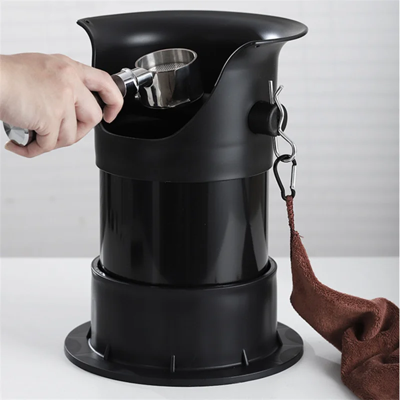 Vertical Coffee Knock Box Removable Knock Bar Shock-Absorbent Barista Tool Recycling Coffee Grounds Coffee Filter Accessories