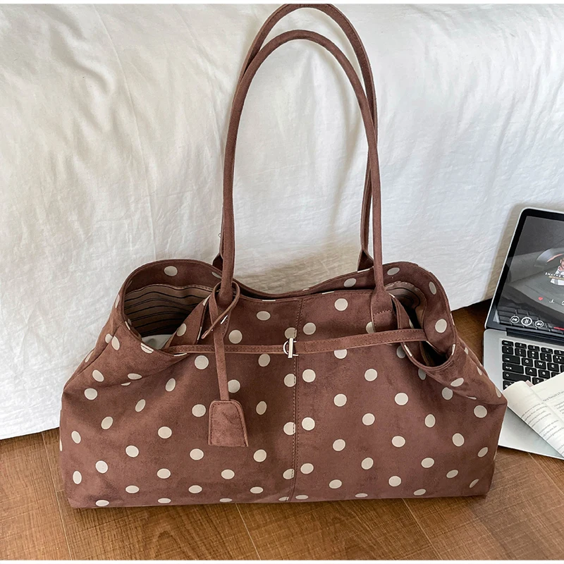 Vintage Casual Tote Tasche Neue Große-kapazität Handtasche Europa Amerika Beliebte Heißer Verkauf Unterarm Tasche Hochwertige Pu Pendler Taschen – Detail 21