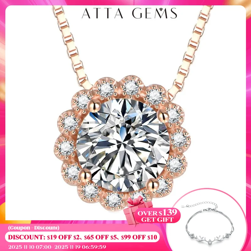 

Ожерелье с кулоном женское из розового золота 18 К, 8,0 мм, 2 карата