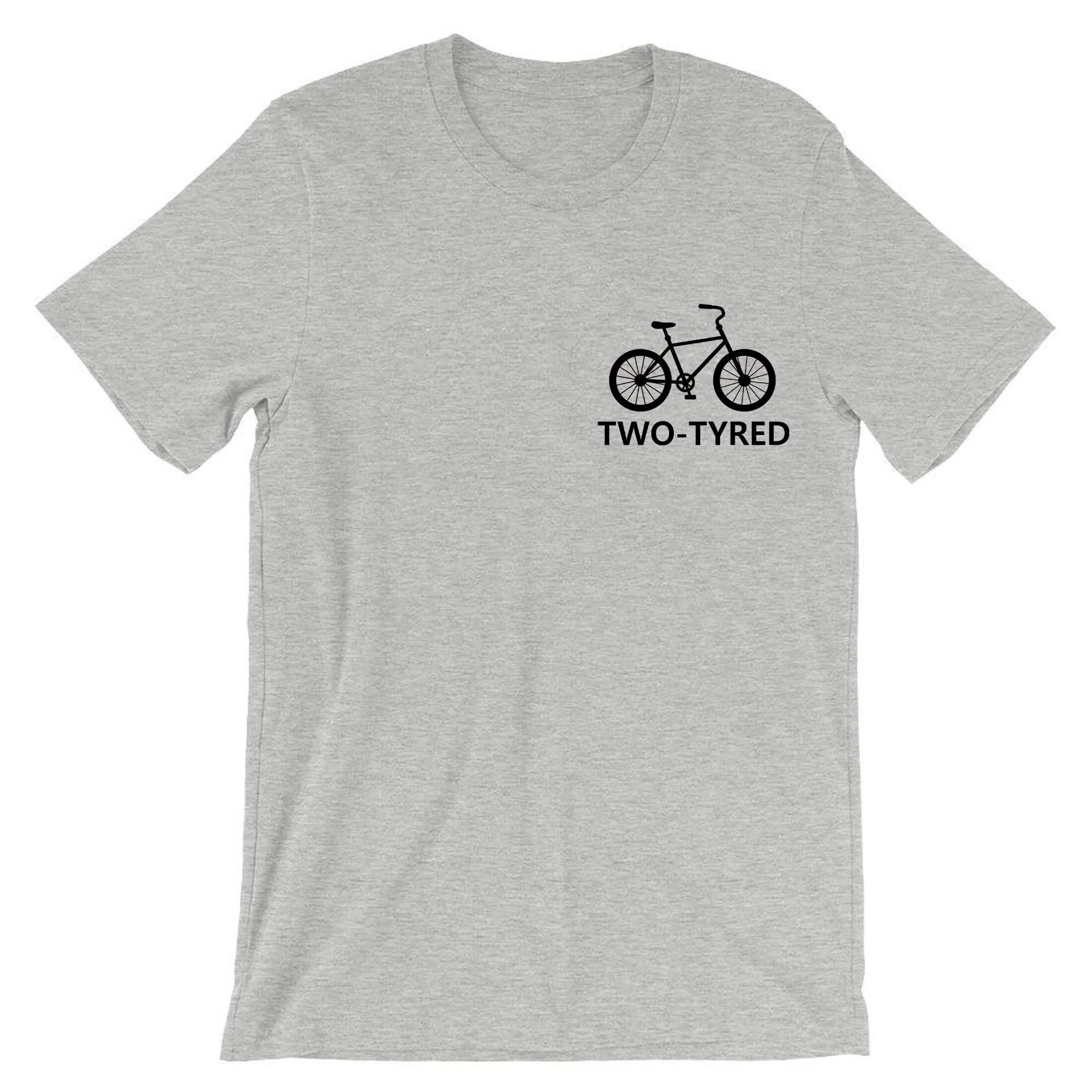 Two tyred t shirt tee too tired gift for mother's day ladies unisex cycle lover mom mama father's christmas present