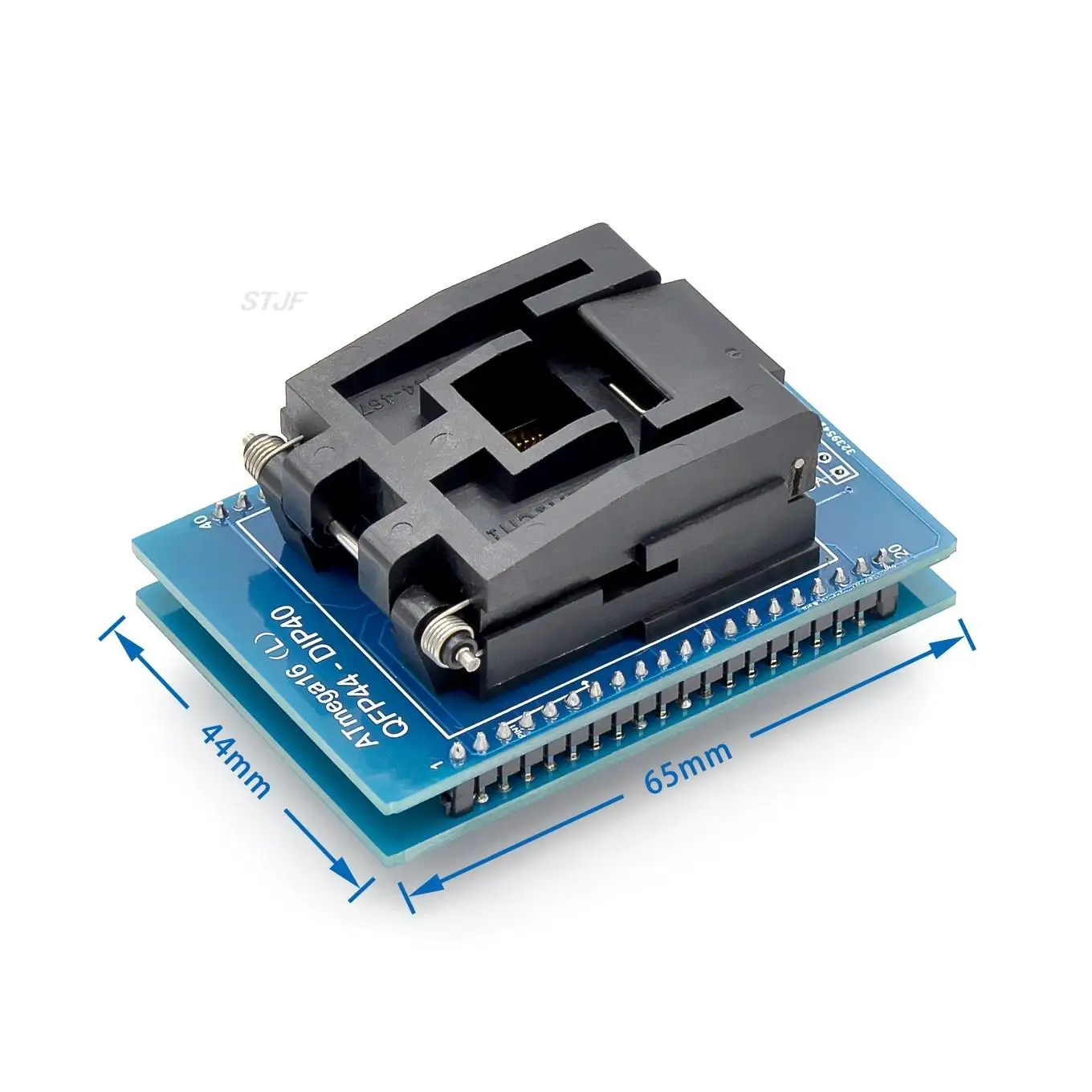 TQFP32 to DIP28 test seat TQFP44 to DIP40 test seat AVR programming burning seat 0.8 pitch