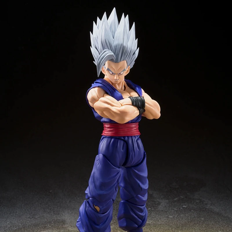 شكل حركة الوحش Shf Dragon Ball Gohan ، مجموعة دمية متحركة من كلوريد البولي فينيل ، ألعاب أنيمي ، تمثال سوبر سايان ، هدية ، 17