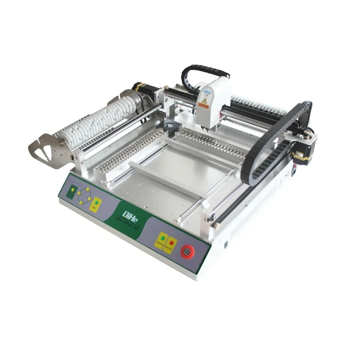 QIHE Small Desktop Smt Pick And Place Machine For PCB Making TVM802BX