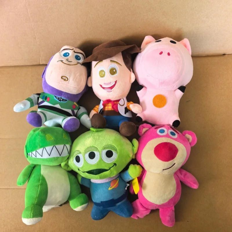New plush Cartoon Anime Woody Buzz Lightyear Jessie Plush Toy Story 5 Lovely Plushies Soft Doll Decoration Party Gifts For Frien