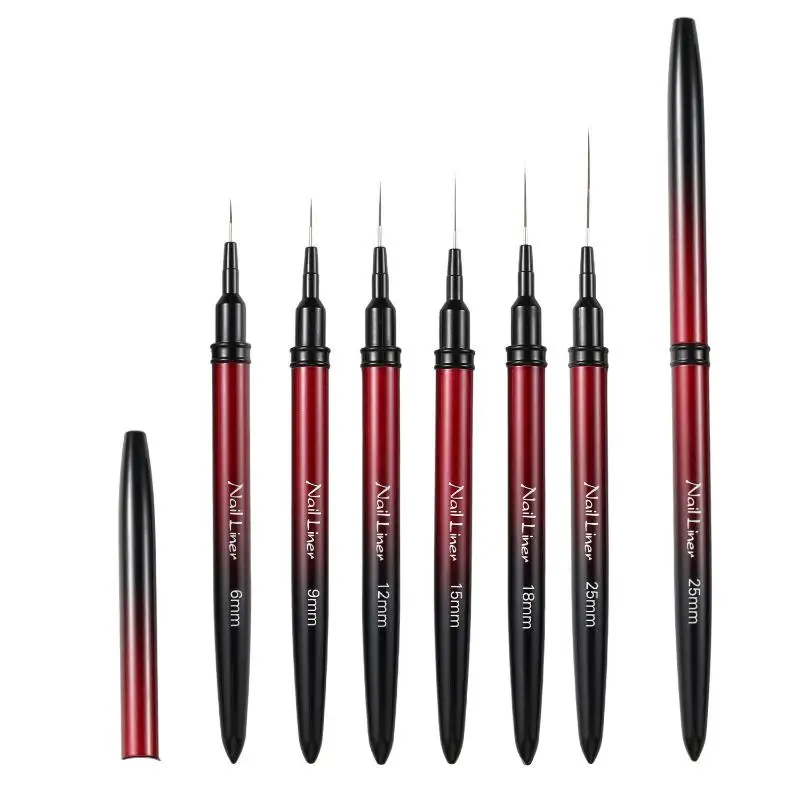 1 PCS Nail Art Liner Brushes Gel Nail Brush Gel Nail Polish Painting Brush Drawing Nail Art Design Brush Pen