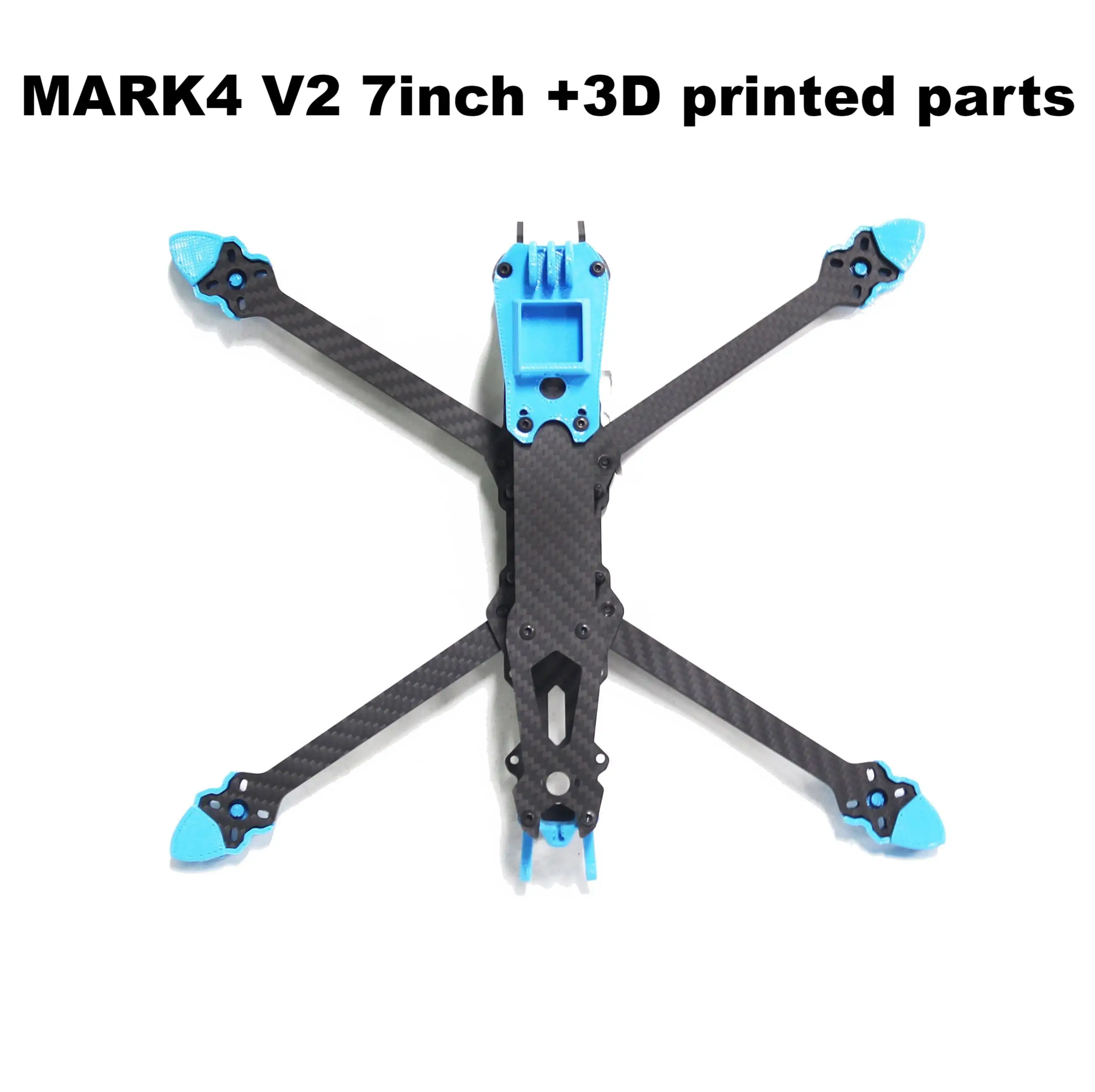 Angelto MARK4 V2 5 7 8 9 10-inch Flight Control 45/60A 4INI ESC rack drone FPV carbon fiber PV Racing Drone Quadcopter Freestyle