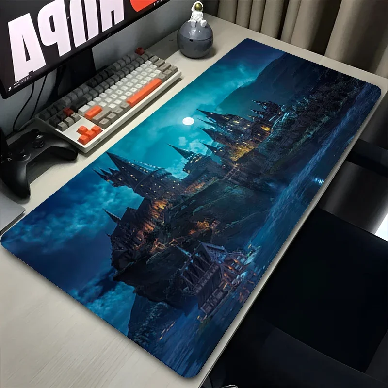 

Mouse pad laptop green plant keyboard carpet xxl potter Mousepad PC cartoon cartoon table mat player cabinet HD carpet mousemat