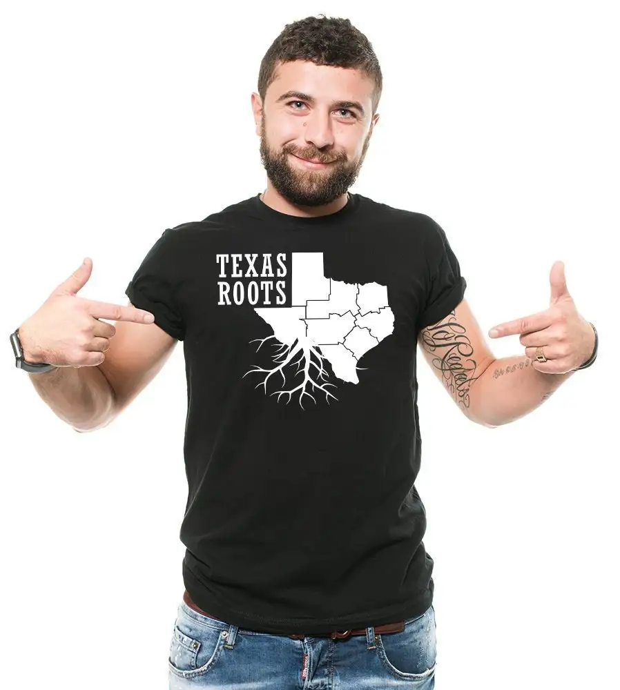 Texas T Shirt Roots Patriotic Funny Birthday