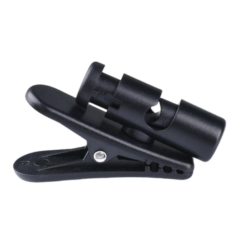 B2EF Управление кабелями для наушников 360 градусов вращающийся кабельный зажим Черный крючок для зажигания