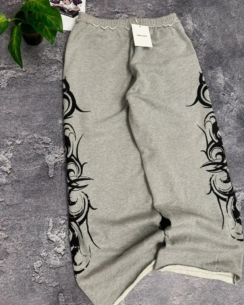 Pantalones de chándal a rayas para hombre y mujer, pantalón holgado de tendencia, Retro, informal, cómodo, duradero, para entrenamiento al aire libre, Harajuku