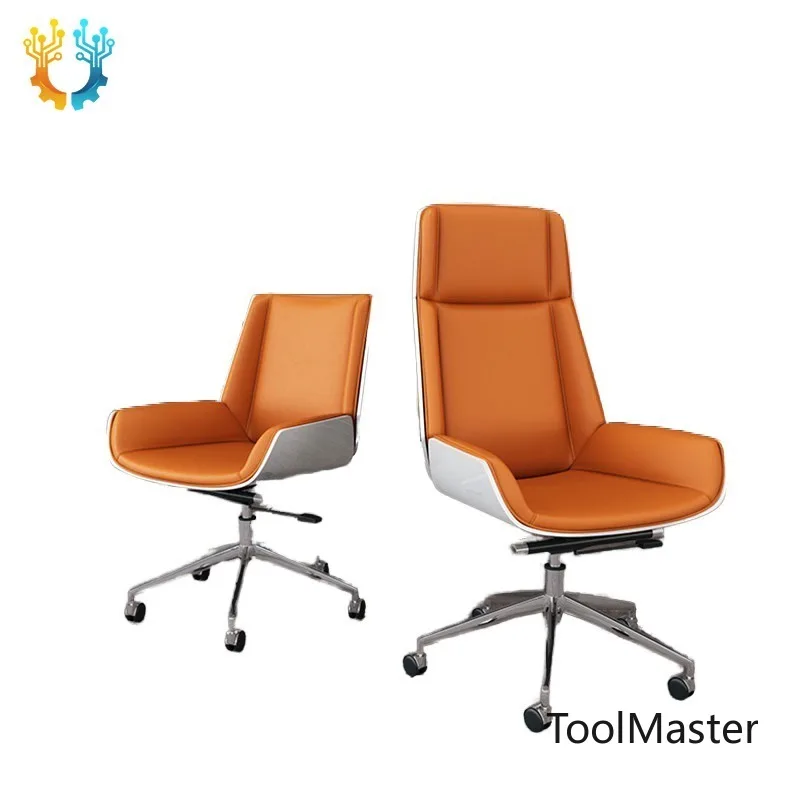 

[2026]Wholesale Luxury Office Chair Commercial Executive Leather Manager Supervisor Ergonomic Swivel Chaise Adjustable Headrest