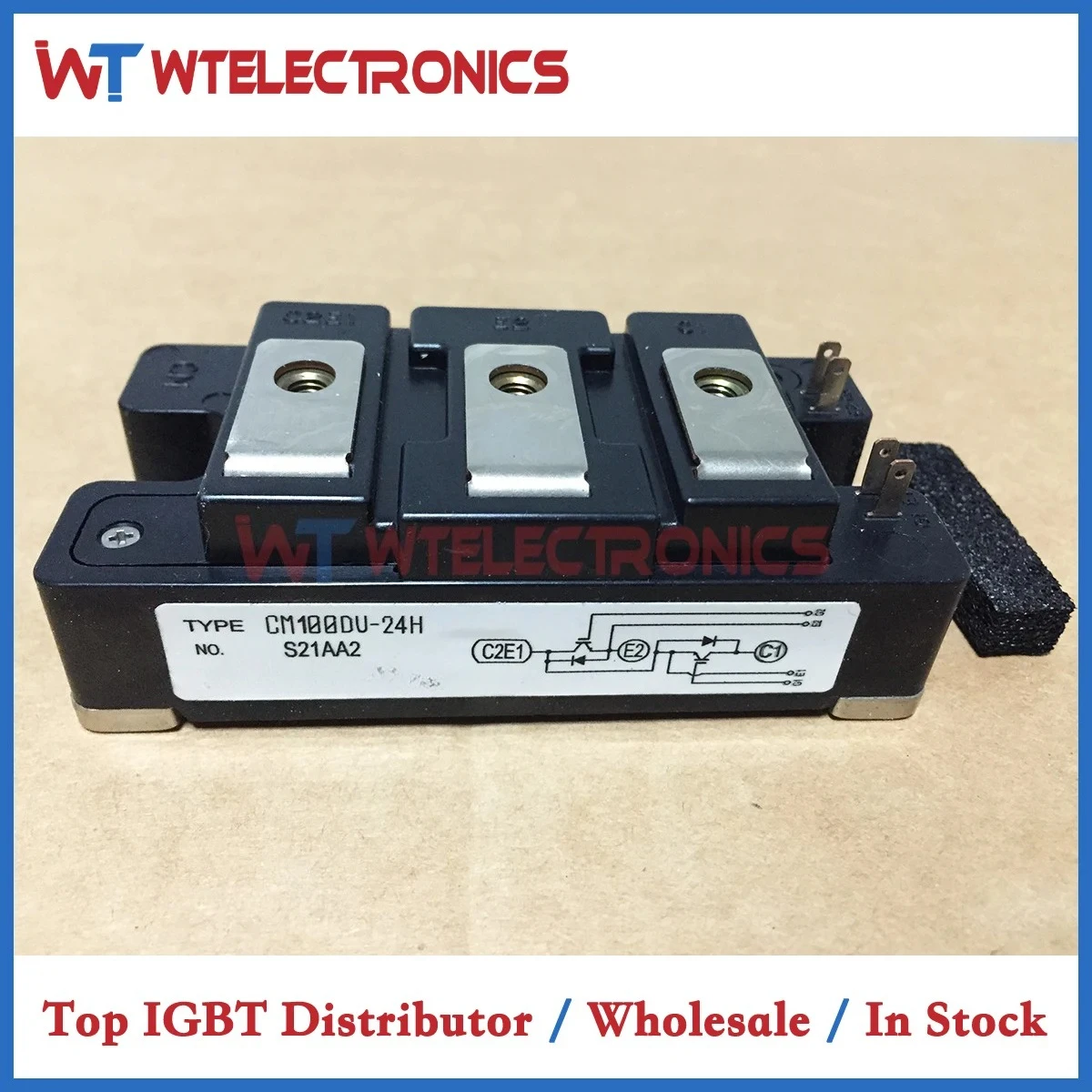 CM100DU-24H وحدة IGBT الأصلية CM100DU 24H CM100DU24H
