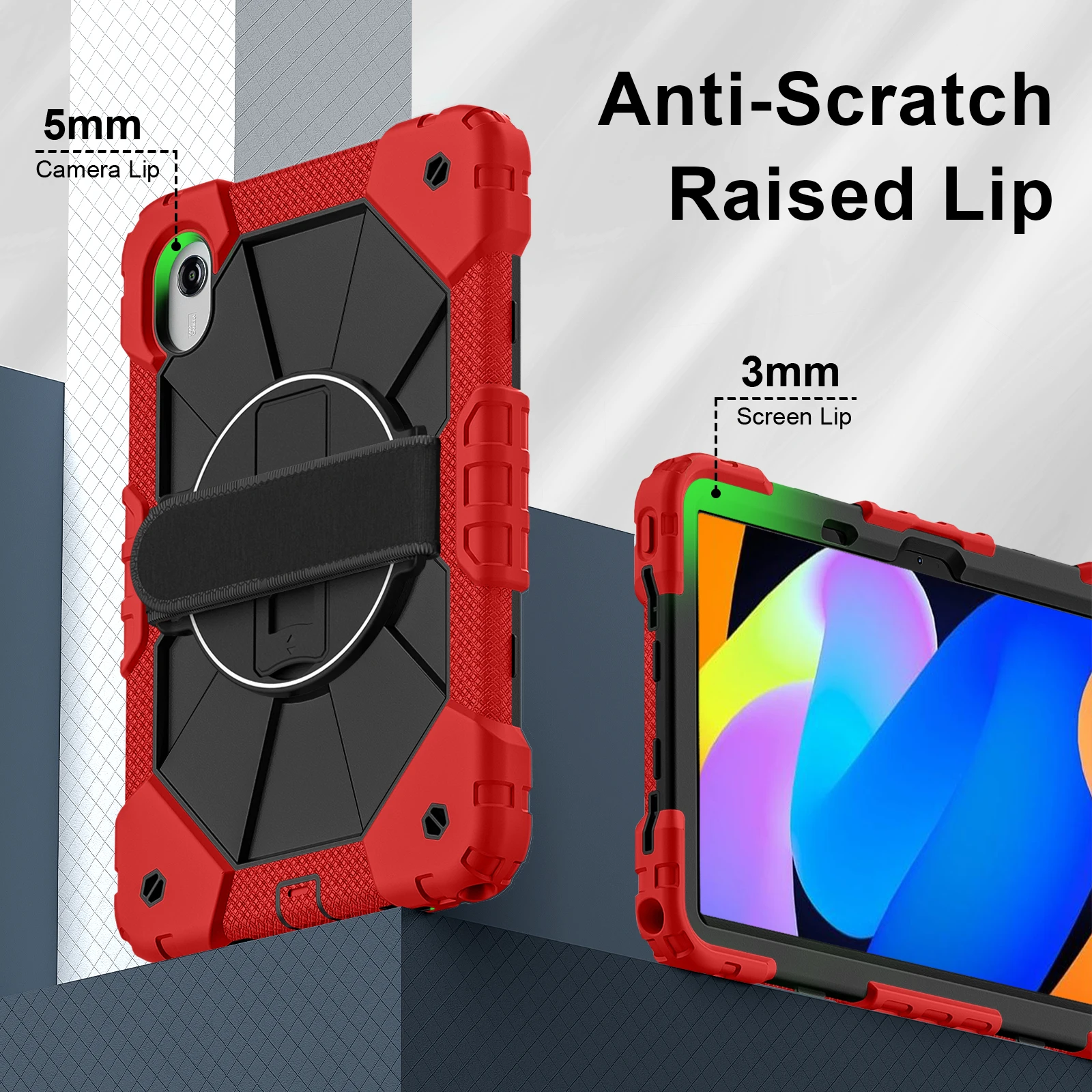 Heavy Duty Case For Lenovo Idea Tab K11 Gen2 M11 Xiaoxin Pad 11 2025 2024 TB336FU TB335FC TB330KU TB331FC Rotating Stand Cover