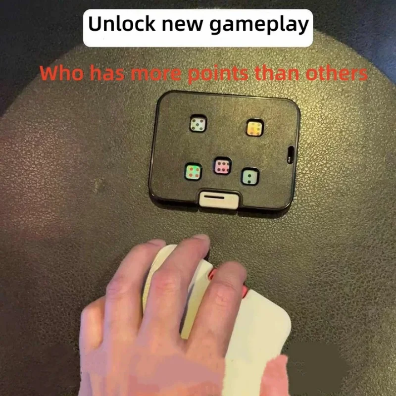 

Механический фиджет-спиннер EDC в виде карты/игральных костей для вечеринок, настольная игра-рулетка, тактильный слайдер для выбора и сложных решений, снятия стресса