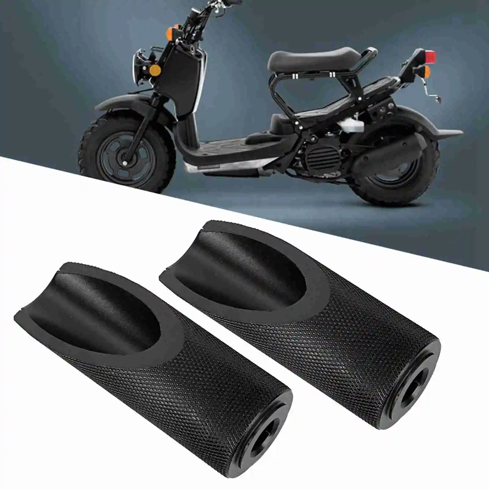 Black Motorcycle Adjustable Rear Passenger Front Footrest Rider Driver Foot Rest Pegs Floorboards Universal