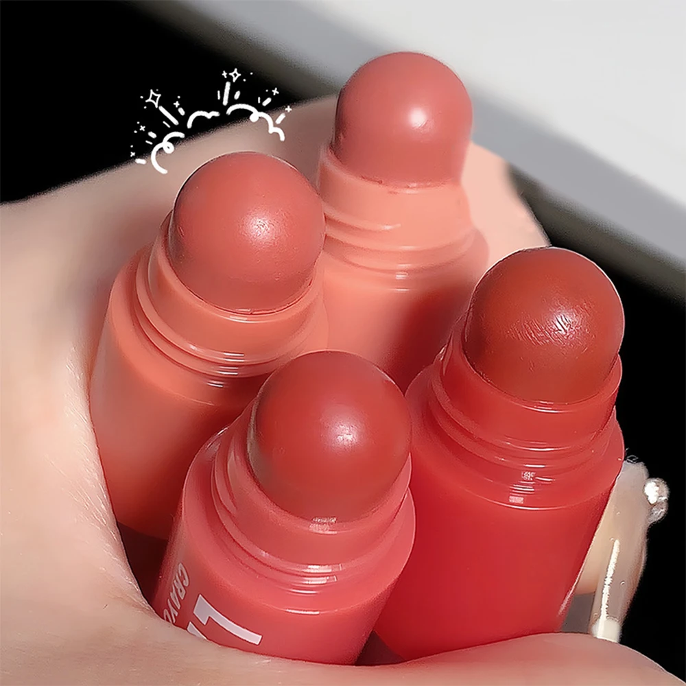 4 Kleuren In 1 Matte Lippenstift Set Nude Roze Matte Lipgloss Waterdichte Langdurige Lippenstift Potlood Voering Pen Lip Make-Up