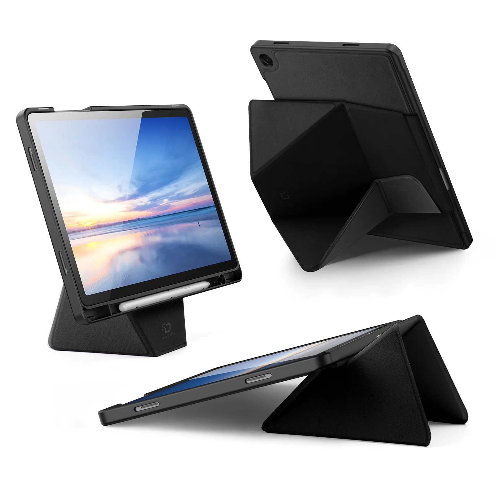 DUX DUCIS Case Voor Samsung Galaxy Tab S11 Ultra S10Lite S9Plus Tablet met S Penhouder Auto Wake Sleep Multi-hoek Ondersteuning Case