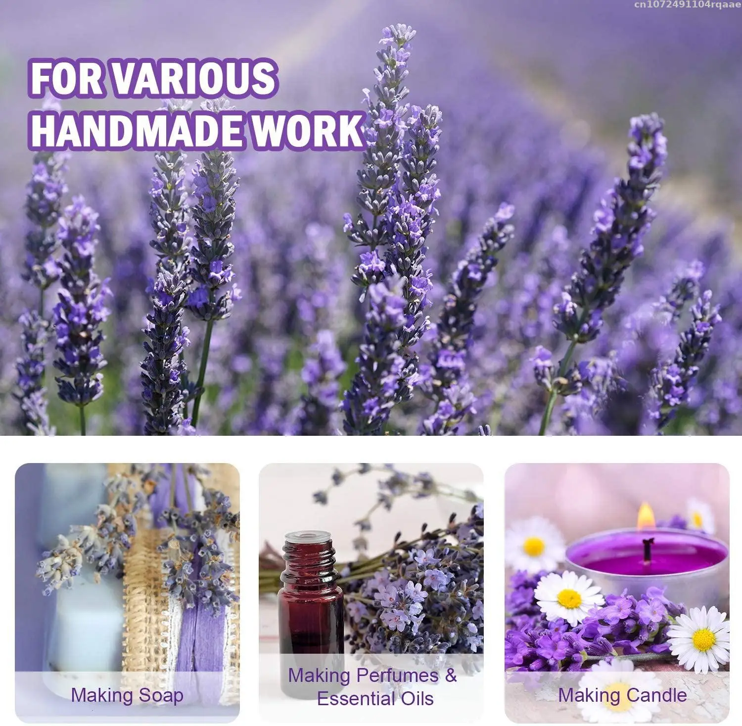 Top 100% Pure Natural Lavender Dried Flowers For Home Fragrance Wedding Candle Soap Making Potpourri Sachet Pillow Filling