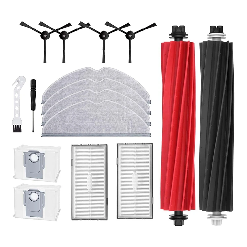 For Xiaomi Roborock S8 S8 PLUS S8+ S8 Pro Ultra Vacuum Cleaner Hepa Filter Mop Cloth Dust Bag Replacement Parts Accessories