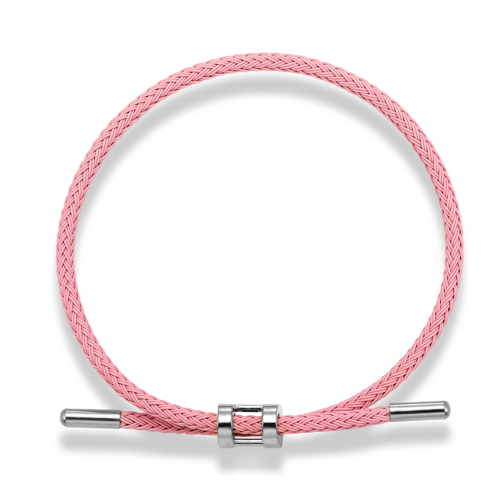 Luxuriöses Mehrfarbiges Handgefertigtes Armband für Damen und Herren Verstellbares Nicht-Verblassendes Edelstahl-Draht Wasserfestes Seil Paar-Schmuck Geschenk