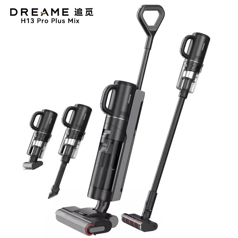 

Dreame Floor Mop Scrubber Антибактериальная самоочищающаяся машина для пылесоса H13 Pro Plus Mix Умный домашний пылесос для пола