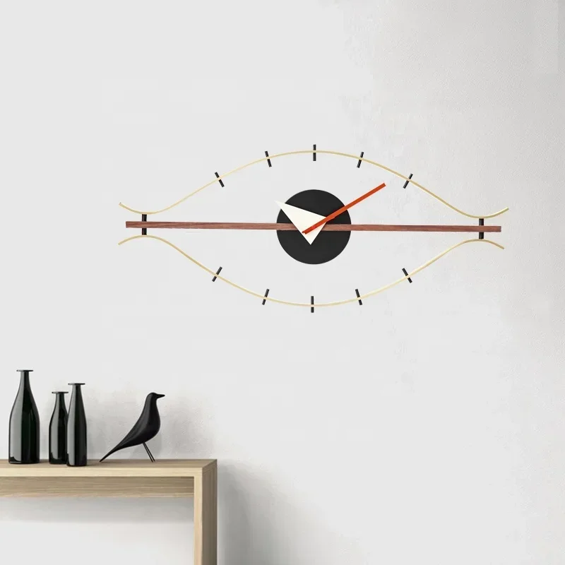 Factory outlet Nordic Creative Fashion Minimalist Modern Decorative Wall Nelson Eye Clock