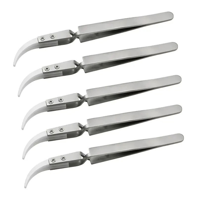 pinca-de-solda-eletronica-abwz-5pcs-pinca-de-precisao-antiestatica-resistente-a-acido-duravel