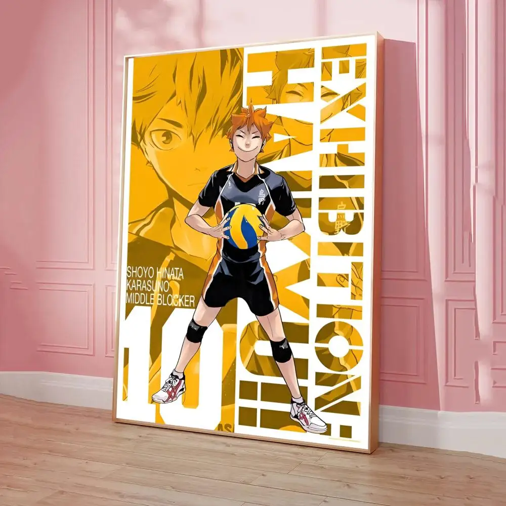 Japan Anime Haikyuu Poster Classic Vintage Poster HD Quality Wall Art Poster retrò per la decorazione della parete della stanza di casa