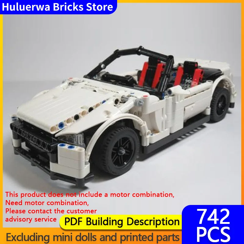 

Модель скоростного гоночного автомобиля MOC, строительные кирпичи, радиоуправляемый верхний спортивный автомобиль, модульная технология, детские праздничные подарки, сборные игрушки, костюм