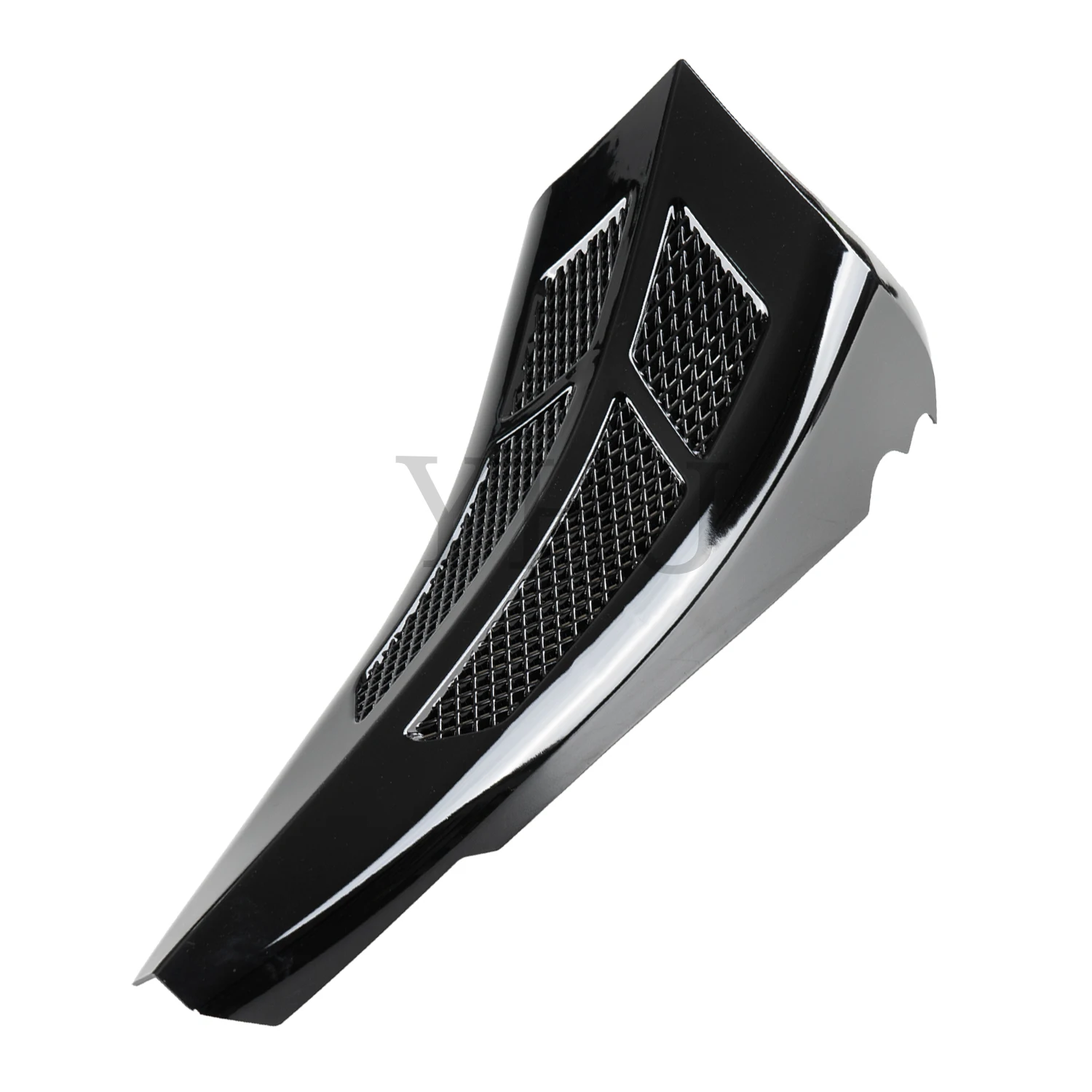 Motorcycle Stretched Tall Chin Spoiler Scoop Fairing Lower Radiator Cover For Harley Touring Road King Road Glide Street Glide