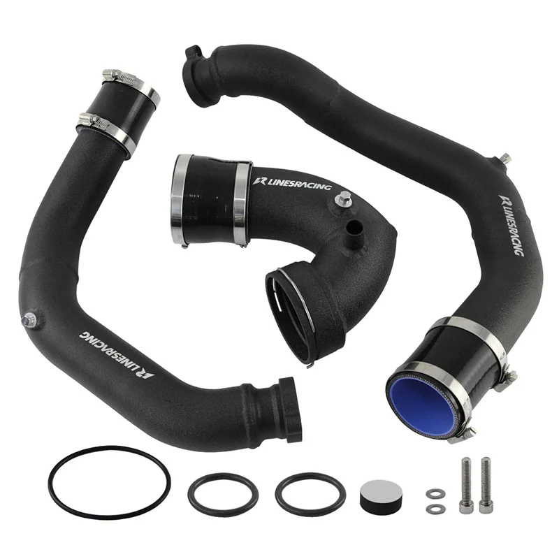 For BMW 2014+ M3 M4 Intercooler Pipe Kit 2.25