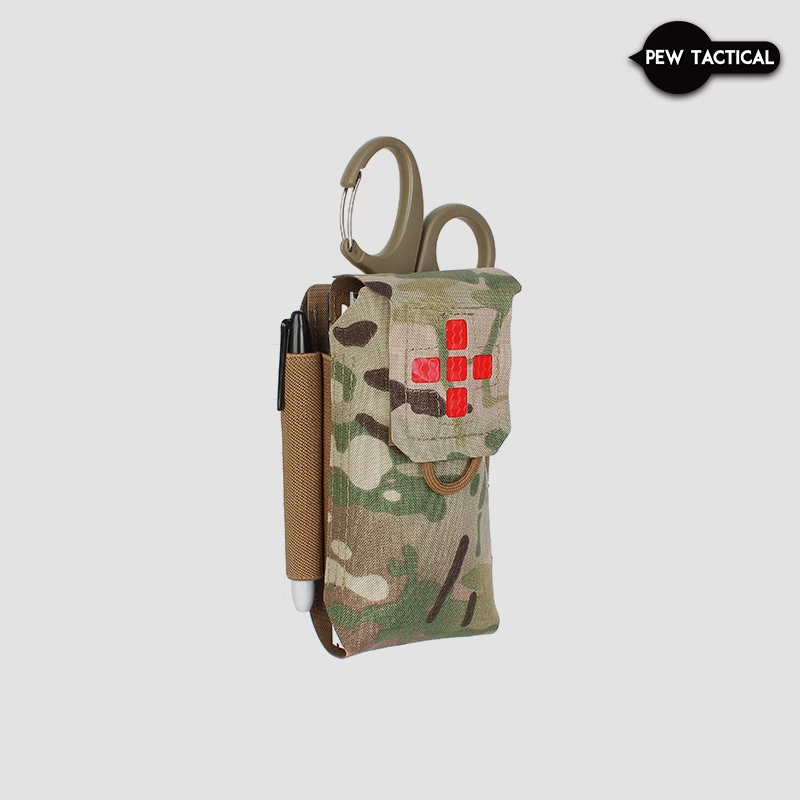 Imagem -02 - Pow Tactical Red Sparrow Bolsa Médica Airsoft Ph70