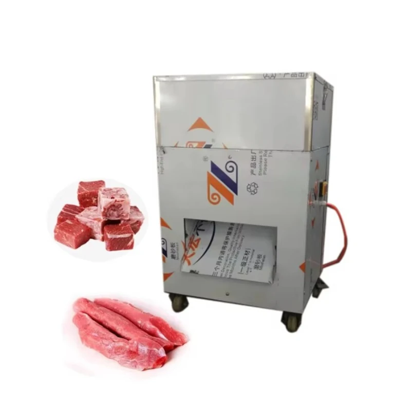 

Utilitarian Nifty Quality chicken Cutting Machine Price fresh Meat Dicing Machine chicken Bouillon Cube Press Machine