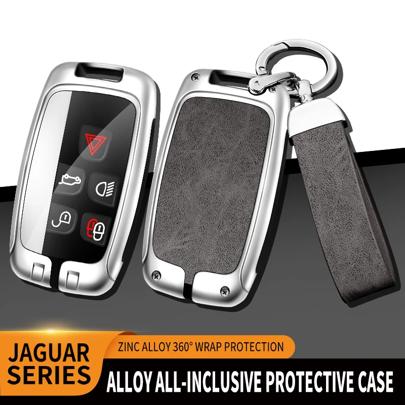 Car Remote Key Case Cover Shell For Land Rover Range Rover Sport Evoque Freelander Velar Discovery 4 Jaguar XE XJ XF Guitar