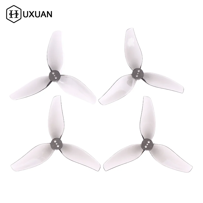 2 أزواج HQProp T3.5X3.5X3 3535 3.5 بوصة FPV الدعامة بولي كربونات المروحة 1.5 مم 3-Blade Race Prop Racing Drone Parts-رمادي
