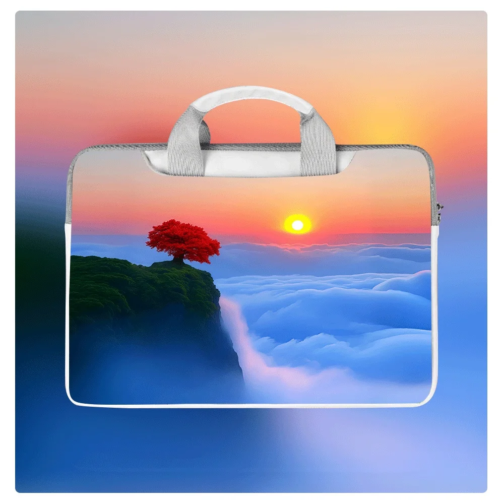 

Stylish Beauty Laptop Bag 14 15 16 Inch Storage Bag Waterproof Shockproof Laptop Sleeve with Pocket for Travel Work Office Gift