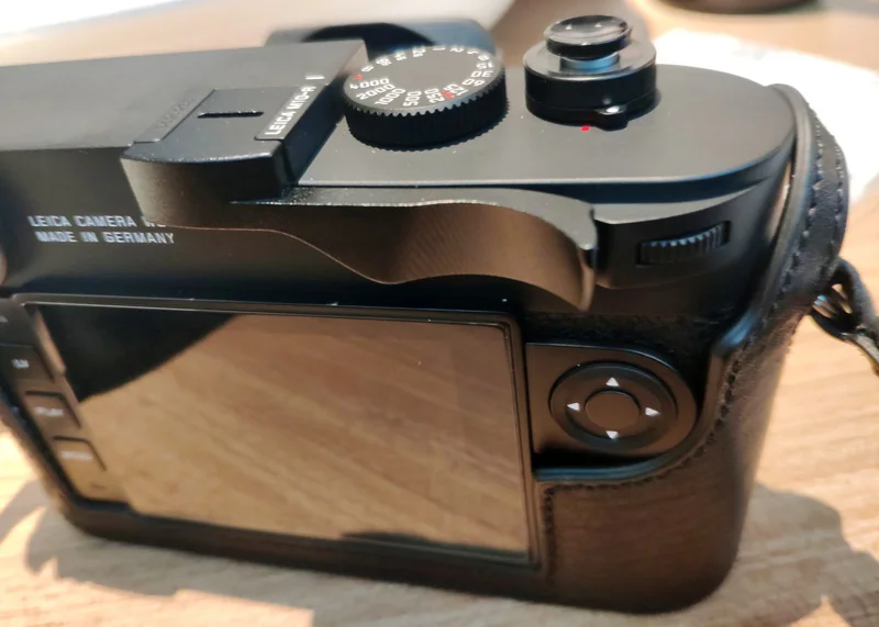 قبضة الحذاء الساخن من Thumbs UP لـ Leica M10 M10-P M10R M10M معدن الألومنيوم