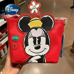 Borsa a tracolla per ragazze nuova Disney Minnie borsa da donna originale di marca di lusso borsa a tracolla per ragazze di moda 3D Cartoon