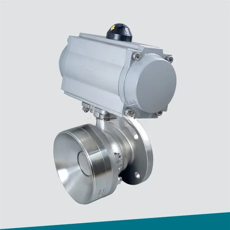 Discharge valve, inclined rod tank bottom valve, pneumatic axe bottom ball valve, no retention and no residue shut-off valve