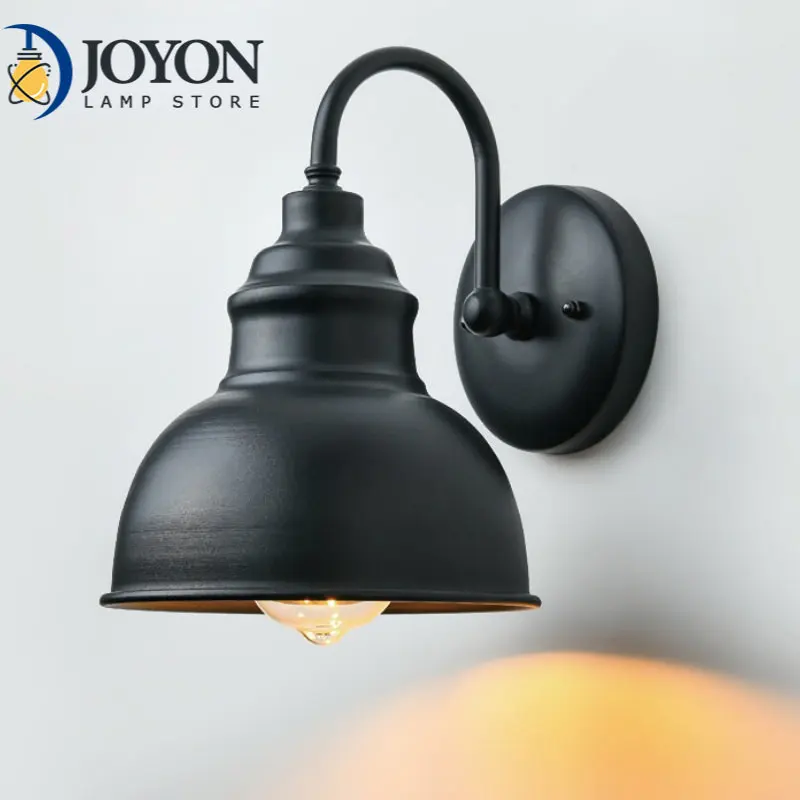 

Waterproof Retro Outdoor Garden Porch Wall Lighting Light for Porch Aisel Stair Courtyard Balcony Villa Vintage Iron Sconce Lamp