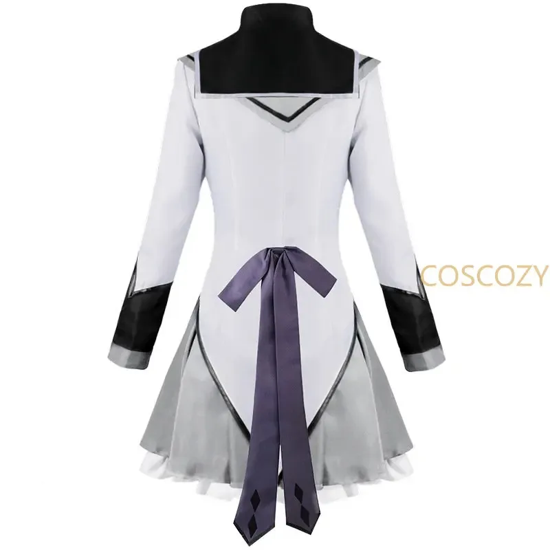 2025 New Anime Magical Girl Puella Magi Madoka Magica Homura Akemi Cosplay Costume Fighting Uniforms Wig Socks for Mahou Shoujo
