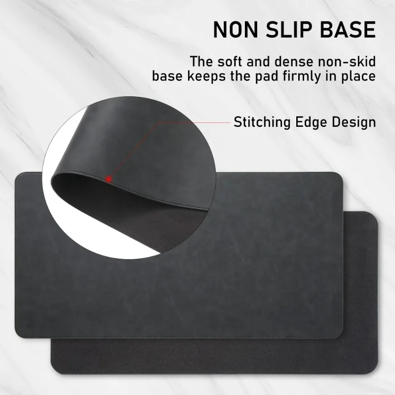 Grande mouse pad mesa à prova dwaterproof água mouse tapete de mesa capa protetora computador portátil antiderrapante fácil de limpar gaming mouse pad