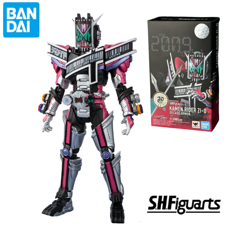 In Stock Original Bandai S.H.Figuarts SHF Tokusatsu Kamen Rider Zi-O DecadeArmor Action Figure Toys Collection Model Gift