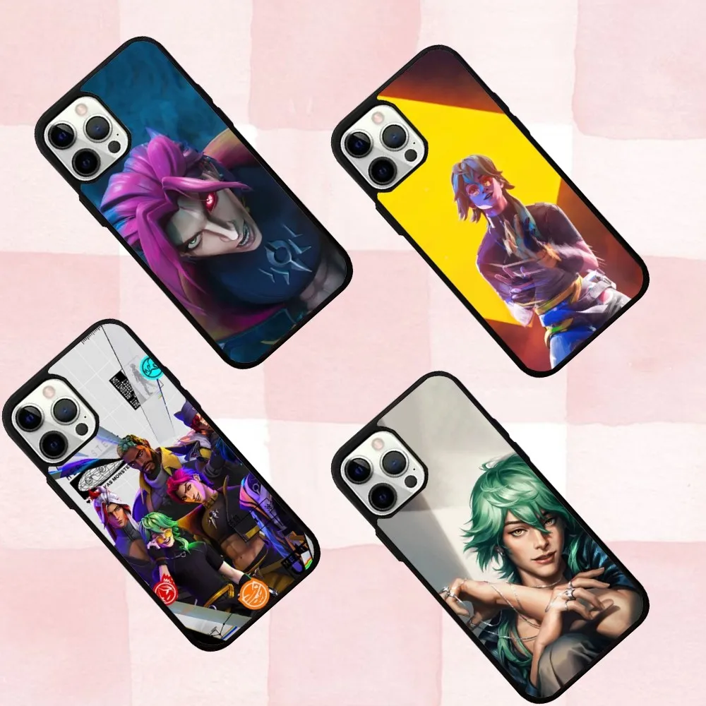 

L-LOL HEARTSTEEL Phone Case For IPhone 16,se4,15,Pro,Max,Case 14,Plus,13,12,11 Magesafe Magnetic Wireless Charge Cover