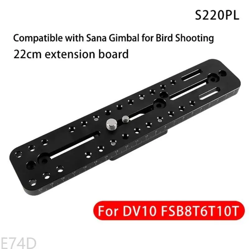 

E74D подходит для штатива Sana Bird Gimbal штатив Quick Release Photography Bird Special Quick Release Accessories